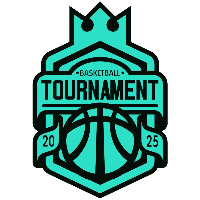 Tournament Basketball logo template 03 Thumbnail