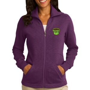 Ladies Slub Fleece Full Zip Jacket Thumbnail