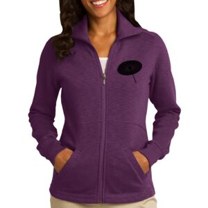 Ladies Slub Fleece Full Zip Jacket Thumbnail