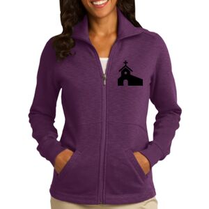 Ladies Slub Fleece Full Zip Jacket Thumbnail