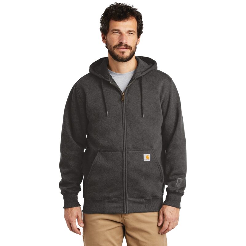 Rain Defender ® Paxton Heavyweight Hooded Zip Front Sweatshirt Thumbnail