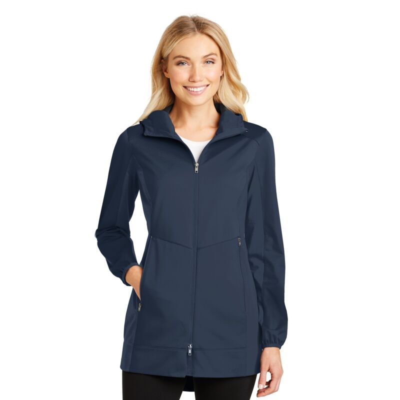 Ladies Active Hooded Soft Shell Jacket Thumbnail