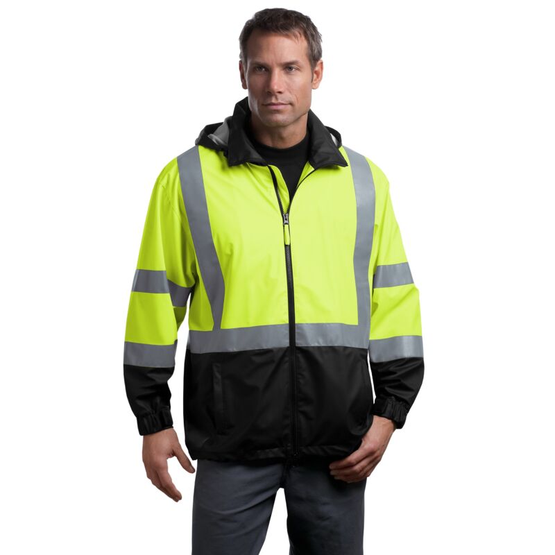 Ansi 107 Class 3 Safety Windbreaker Thumbnail
