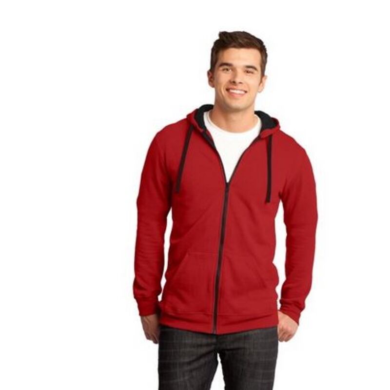 Young Mens The Concert Fleece™ Full Zip Hoodie Thumbnail