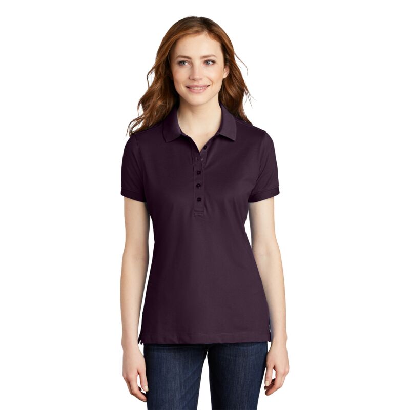 Ladies Stretch Pique Polo Thumbnail