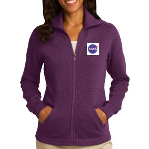 Ladies Slub Fleece Full Zip Jacket Thumbnail