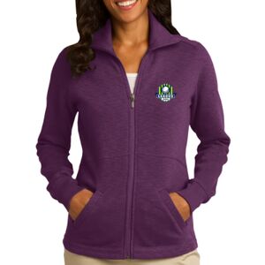 Ladies Slub Fleece Full Zip Jacket Thumbnail