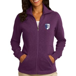 Ladies Slub Fleece Full Zip Jacket Thumbnail