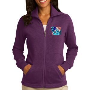 Ladies Slub Fleece Full Zip Jacket Thumbnail